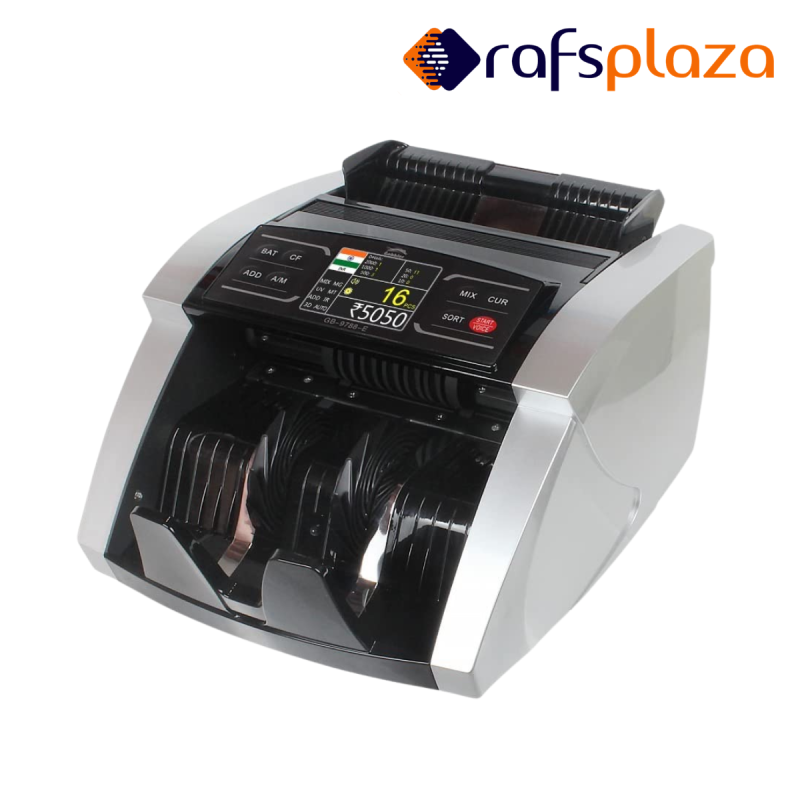 Gobbler GB-9788E Fully Automatic Mix Note Value Counting Machine with Fake Note Detection