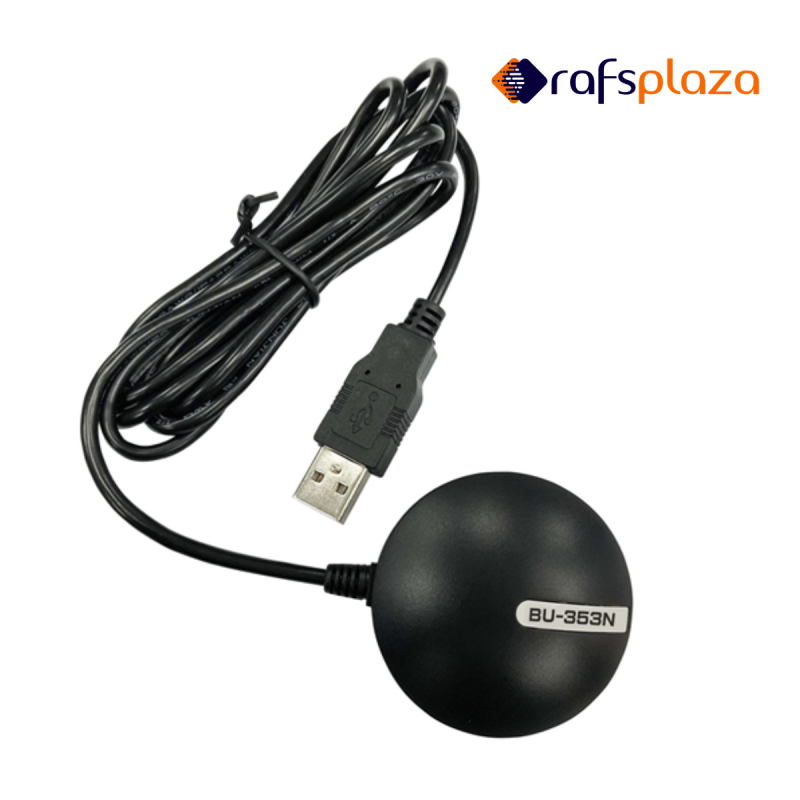 GlobalSat BU-353N USB GPS Receiver, Black
